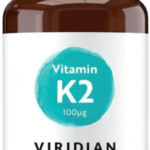 Viridian vitamin k2 100ug 60 kapslí