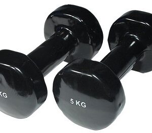 Yate činky neoprenové - černá 2x5 kg