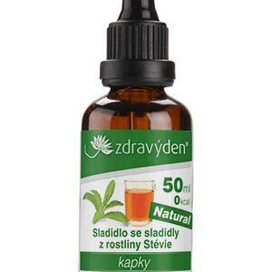 Zdravý den stevia kapky 50ml - natural