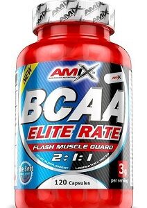 Amix bcaa elite rate 2:1:1 120 kapslí