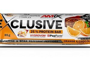 Amix exclusive protein bar 85g - pomeranč/čokoláda