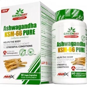 Amix greenday provegan ashwagandha kms-66 pure 60 kapslí