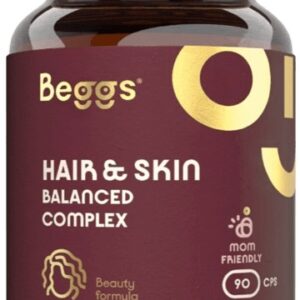 Beggs balanced hair & skin complex 90 kapslí