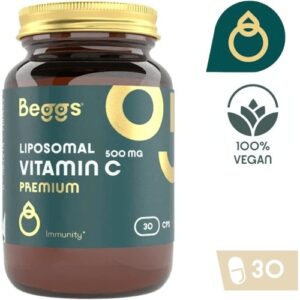 Beggs liposomal vitamin c premium 30 kapslí