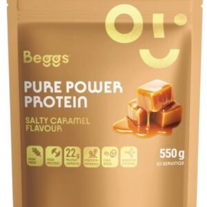 Beggs pure power protein 550 g - salty caramel