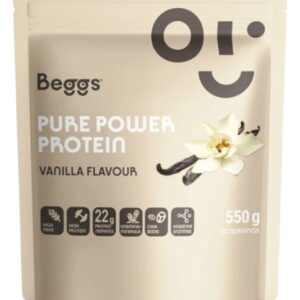 Beggs pure power protein 550 g - vanilla