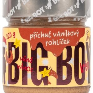 Big boy vanilkový rohlíček - oříškový krém s příchutí vanilkového