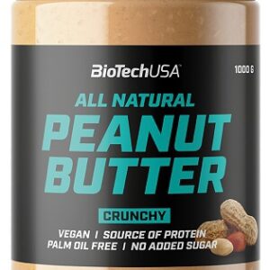 Biotechusa arašídové máslo 1000 g - křupavé