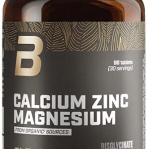 Biotechusa calcium zinc magnesium from organic sources - 90 tablet