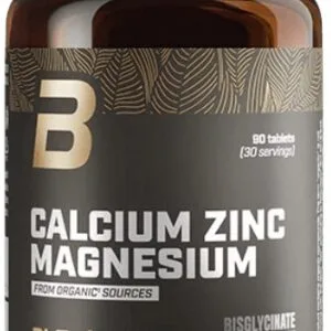 Biotechusa calcium zinc magnesium from organic sources - 90 tablet