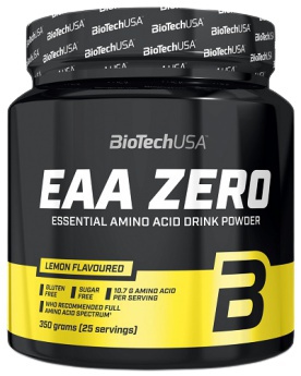 Biotechusa eaa zero 350 g - broskvový ledový čaj