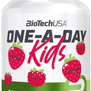 Biotechusa one-a-day kids 90 tablet - jahoda/malina