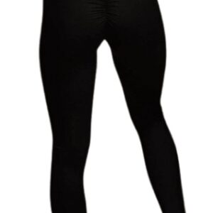 Booty scrunch black leggings - xs/s