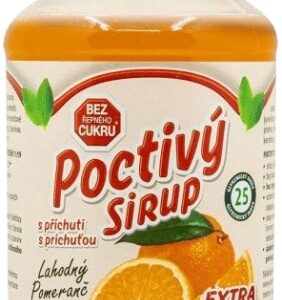 Cukr stop sirup 650g - lahodný pomeranč