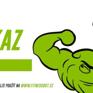 Dárkový poukaz fitness007 500 kč