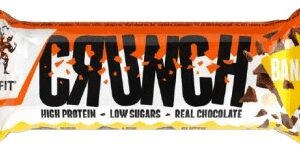 Extrifit protein bar crunch 50 g - banán