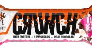 Extrifit protein bar crunch 50 g - malina
