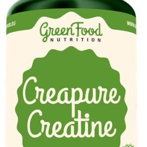 Greenfood creatine creapure 120 kapslí