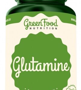 Greenfood glutamin 120 kapslí