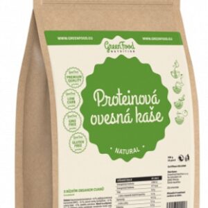 Greenfood proteinová ovesná kaše bezlepková 500 g - natural