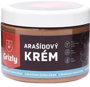 Grizly arašídový krém 500 g - mléčná čokoláda