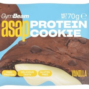 Gymbeam asap protein cookie 70 g - vanilka