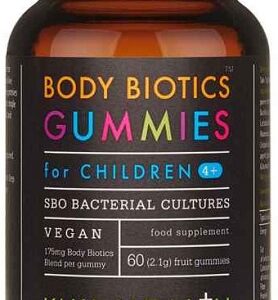 Kiki health body biotics gummies dětská probiotika 60 bonbónů