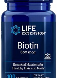 Life extension biotin 100 kapslí