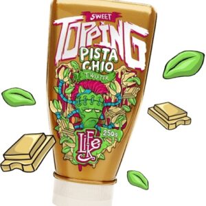 Lifelike sweet topping twister 250 g - pistácie