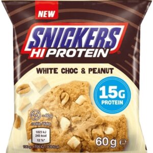 Mars protein snickers hiprotein cookie 60 g - bílá čokoláda/arašídy