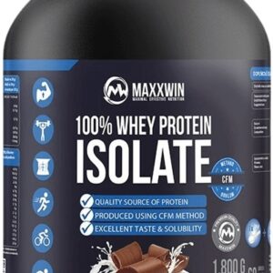 Maxxwin iso protein 90 1800 g - malinový cheesecake