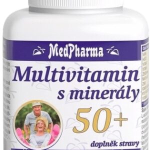 Medpharma multivitamín s minerály 50+ 107 tablet