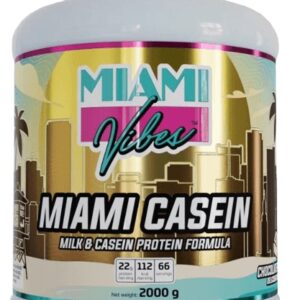 Miami vibes miami casein 2000 g - čokoláda