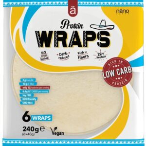 Nano supps protein wraps 240 g (6ks)