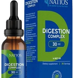 Natios digestion complex bylinné kapky v mct oleji 30 ml
