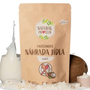 Natural protein proteinová náhrada jídla 350 g - kokos