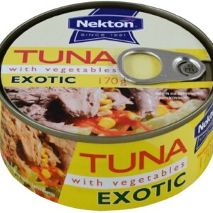 Nekton tuňák kousky se zeleninou 170 g - exotic