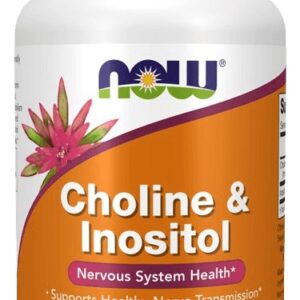 Now foods choline & inositol 100 vegetariánských kapslí