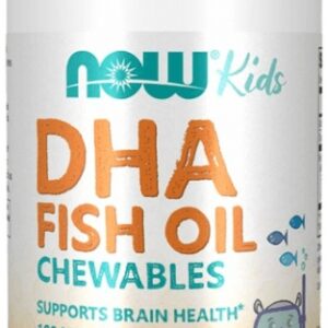 Now foods dha kids chewable (omega-3) 100 mg 60 žvýkacích kapslí