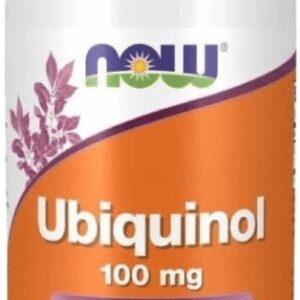 Now foods ubiquinol 100 mg 60 kapslí