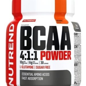 Nutrend bcaa 4:1:1 powder 300 g - pomeranč