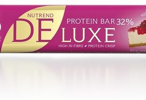 Nutrend deluxe protein bar 60 g - jahodový cheesecake