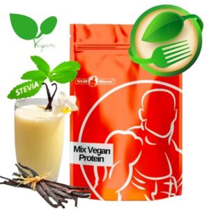 Nuvys nutrition (still mass) mix vegan protein 1000 g - vanilka se