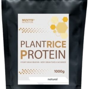 Nuvys nutrition (still mass) plant rice protein 1000 g - čokoláda