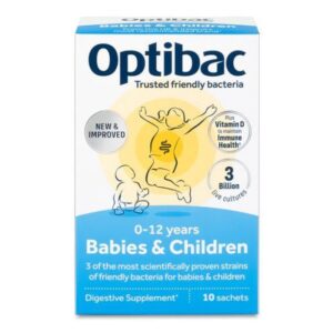 Optibac babies & children (probiotika pro miminka a děti) 10 sáčků