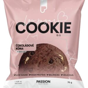 Passion nutrition cookie 70 g - čokoládové kóma