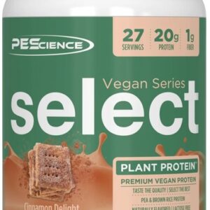 Pescience vegan select protein 810g - cinnamon delight