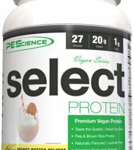 Pescience vegan select protein 837g - peanut butter delight