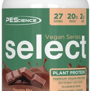 Pescience vegan select protein 918g - chocolate bliss