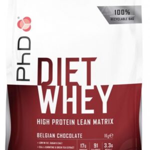Phd diet whey protein 1000 g - belgická čokoláda